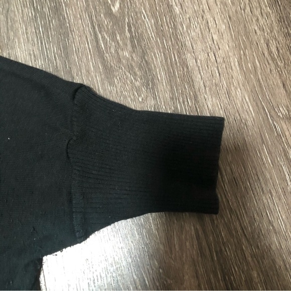 Old Navy Black Dolman Sleeve Knit Sweater | Relaxed Fit | Size S - Picture 5 of 5
